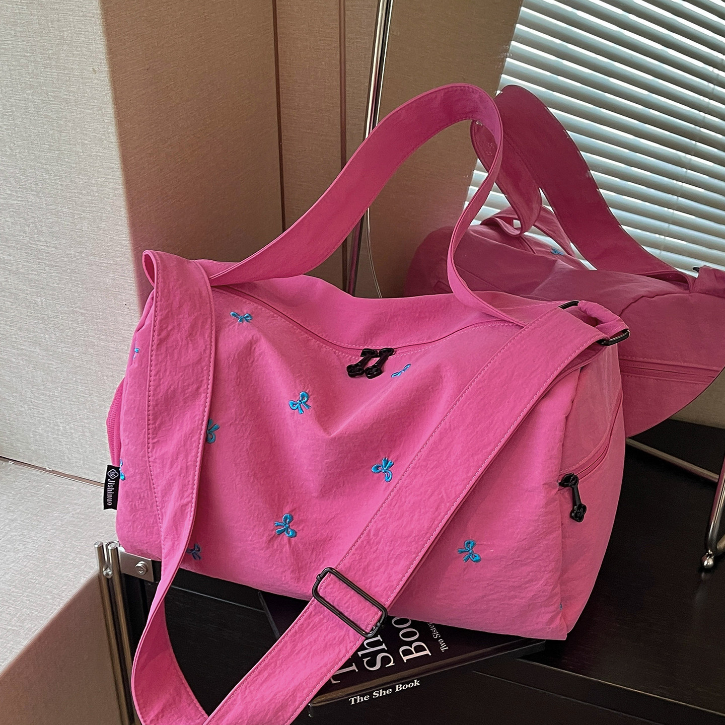 运动健身包女干湿分离游泳包瑜伽包大容量手提轻便短途旅行收纳包