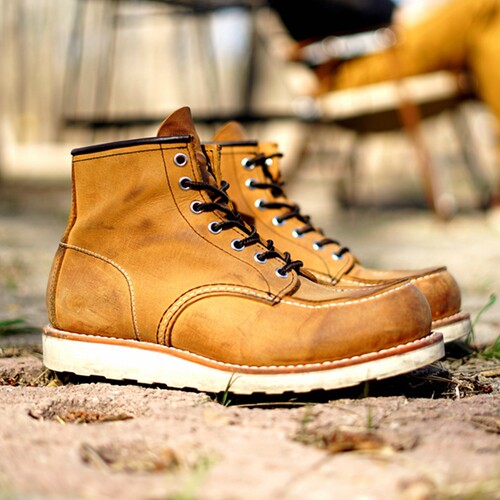 沉船纹固特异工艺猎装靴