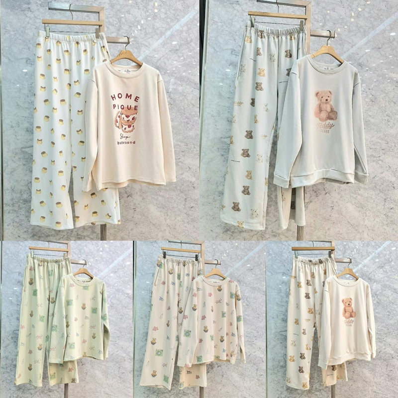 ImBling韩国女休闲简约家居服