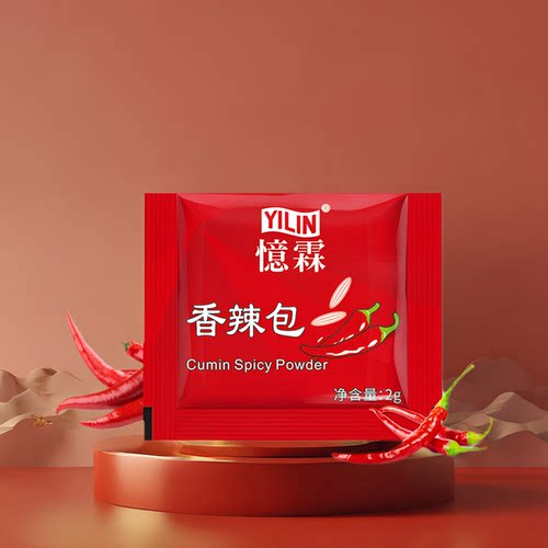 商用忆霖香辣粉2gx500小包
