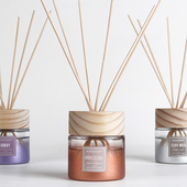 润可无火香薰家用卧室舒缓精神持久房间摆件原木系列情人节礼物