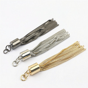 箱包五金配件金属饰品钥匙扣链条流苏吊钟吊坠小挂饰服装五金辅料