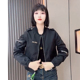 2025春秋小个子百搭棒球服外套女宽松洋气复古立领短款 夹克上衣
