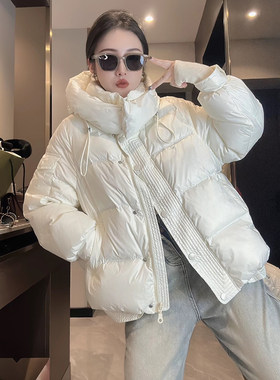 加厚常规款涤棉羽绒服百搭连帽