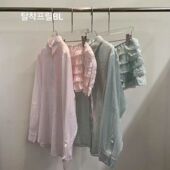 衬衫 现 than yesterday花边围挡长袖 2025夏新女芯宝韩国代购 more