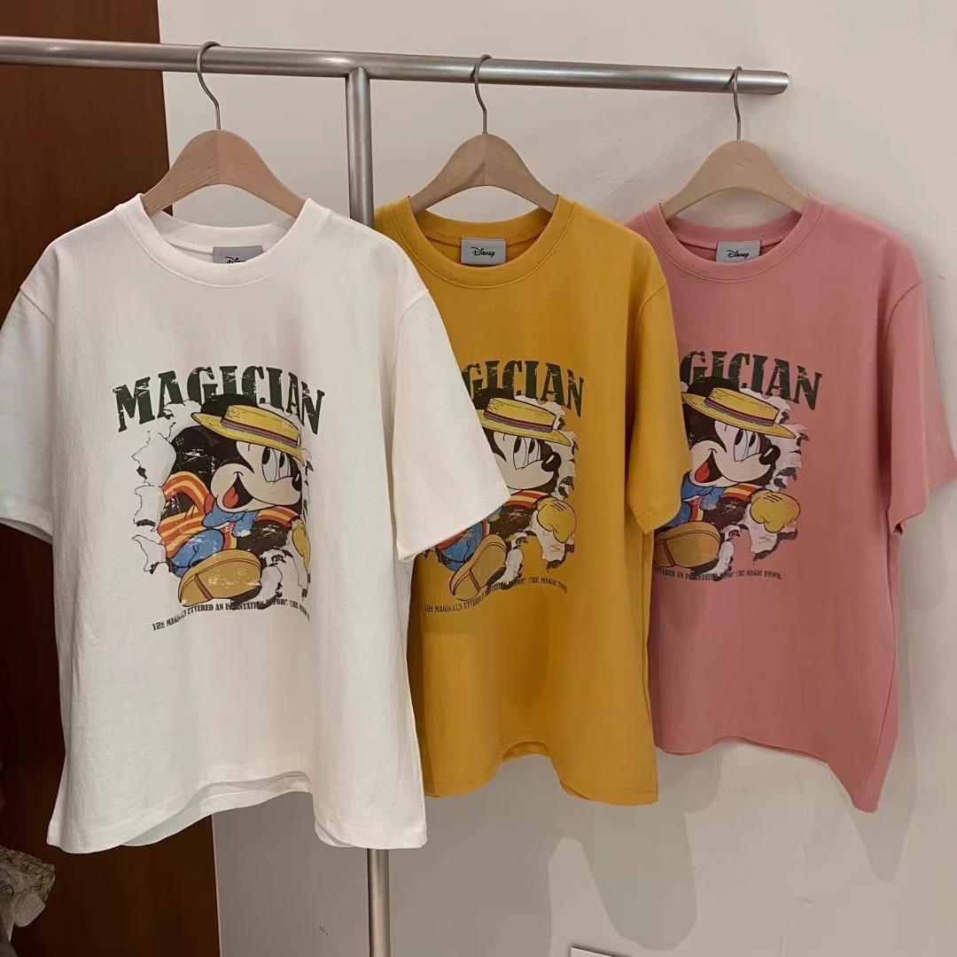 dohwaji百搭米奇印花T恤