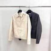 现 river翻领单排扣纯色夹克外套 water 2026春季 新女芯宝韩国代购