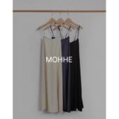 现 mohhe简约百搭减龄纯色吊带连衣裙 女芯宝韩国代购 2025春季 新款