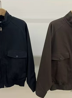 现~2025秋季新女芯宝韩国代购mohhe时尚拉链立领口袋百搭夹克外套