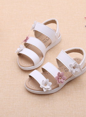 Girls' sandals, children's beach shoes, baby shoes女童凉鞋