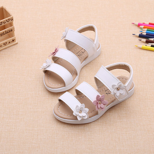 Girls' sandals, children's beach shoes, baby shoes女童凉鞋