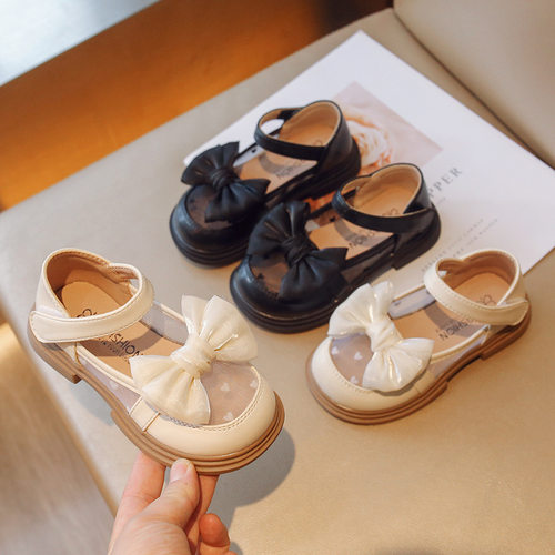 Girls' Shoes Princess Shoes 2025 Baotou Sandals女童鞋公主鞋