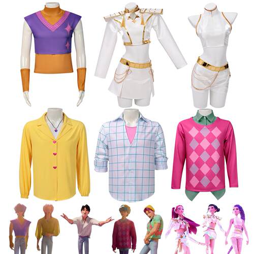 Halloween boy demon boy group COS anime万圣节表演服装