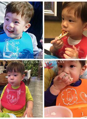 香港Galaxybaby宝宝餐盘吸盘碗婴儿童分隔餐盘防摔一体式硅胶餐具