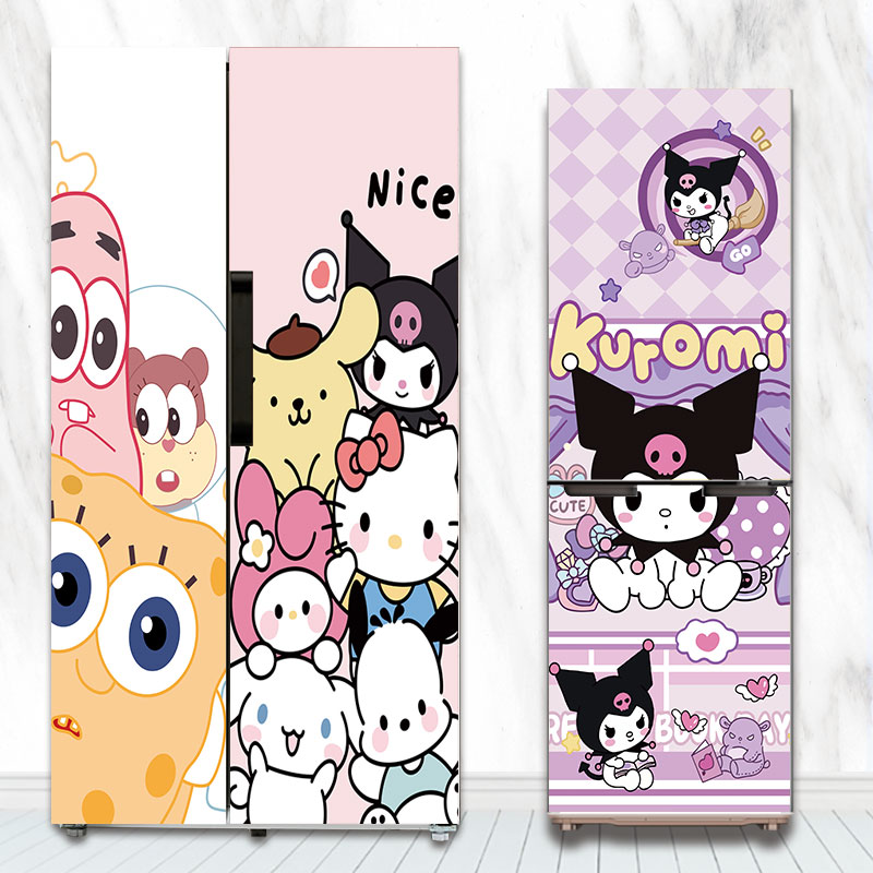 冰箱贴纸翻新自粘防水