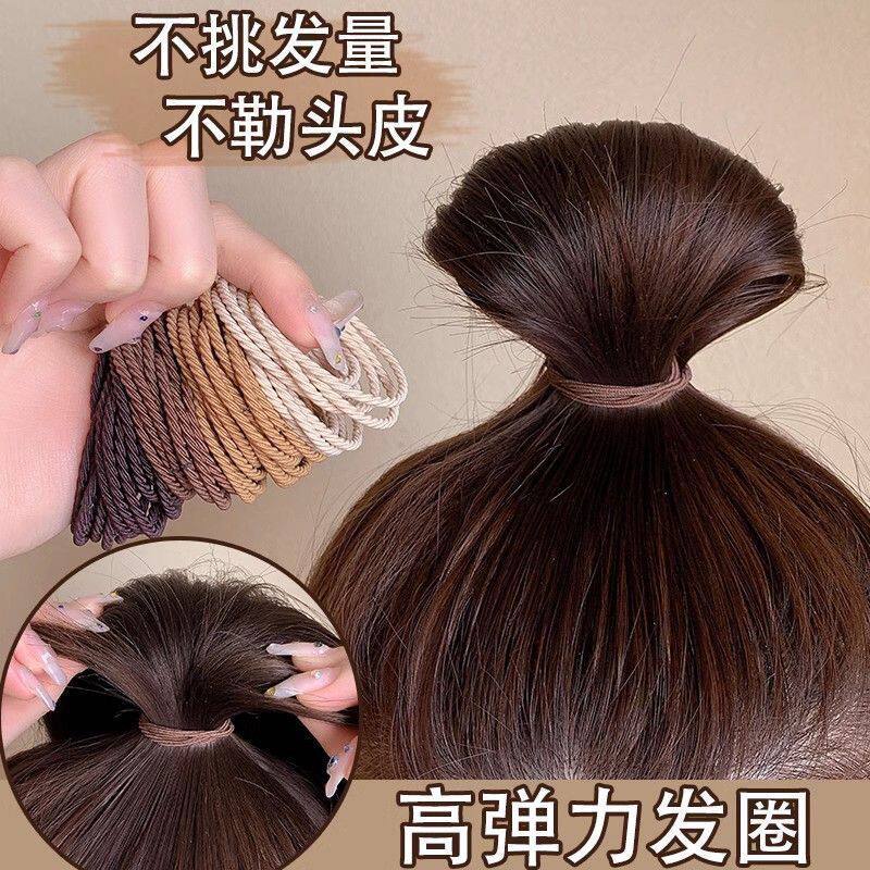 韩版简约不勒发无痕发圈