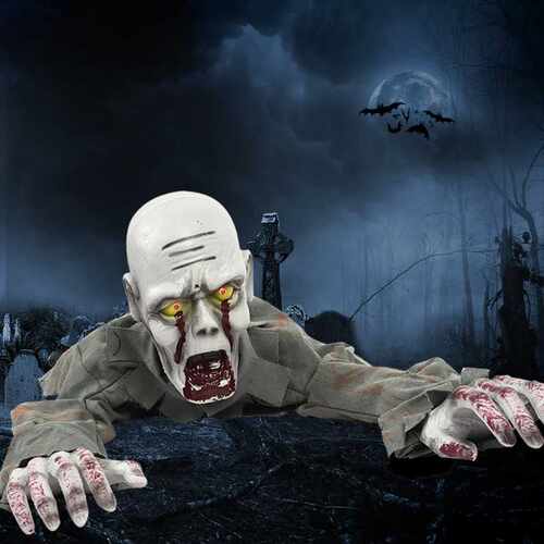 Halloween Induction Electric Crawling Ghost 感应电动爬鬼道具