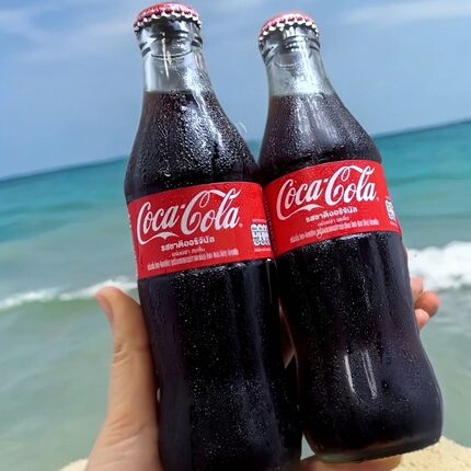 250ml*6瓶装 泰国进口经典可乐玻璃瓶好喝的碳酸饮料汽水夏日饮品