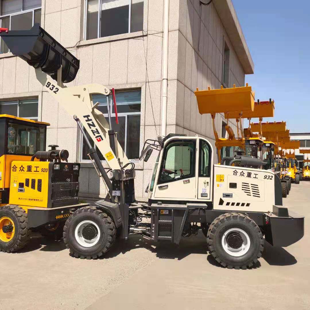 948铲车装载机 无级变速矮脚虎装载机 抓木草铲土装载机 青岛合众