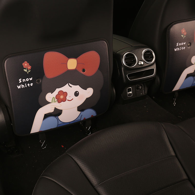 汽车防踢垫卡通白雪公主比亚迪