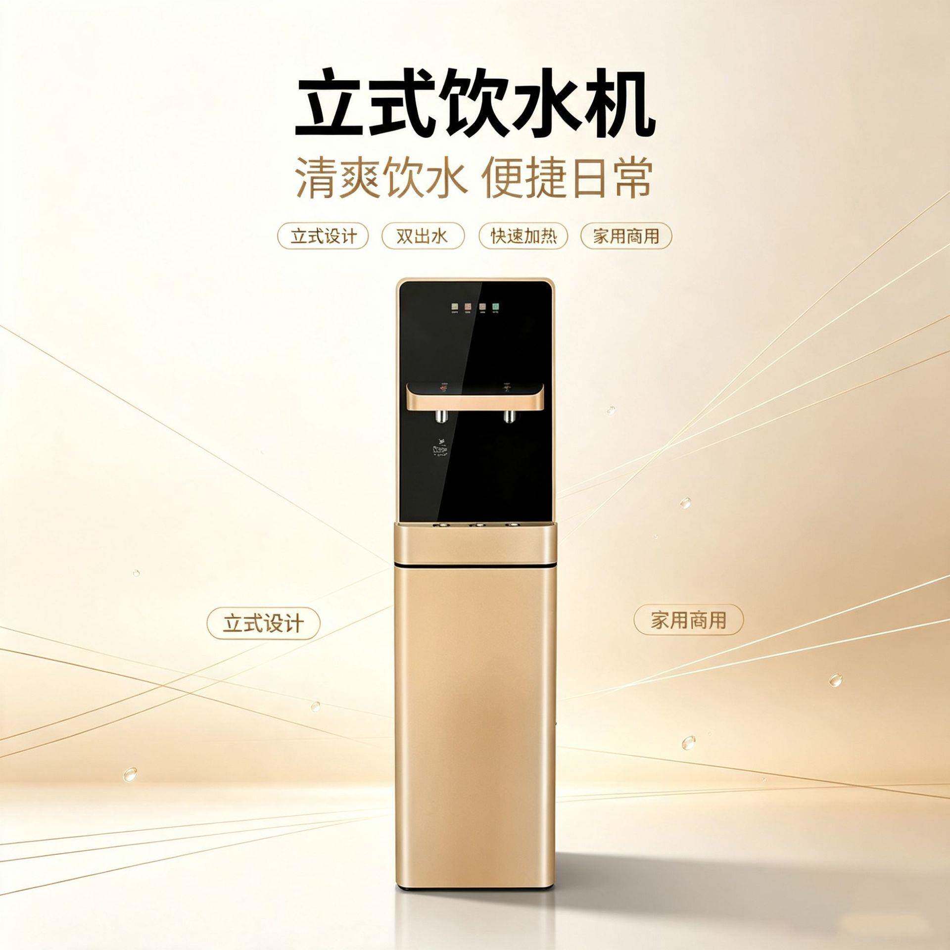 加热饮水机立式速热管线机反渗透除余氯水垢直饮净水器家用直饮机