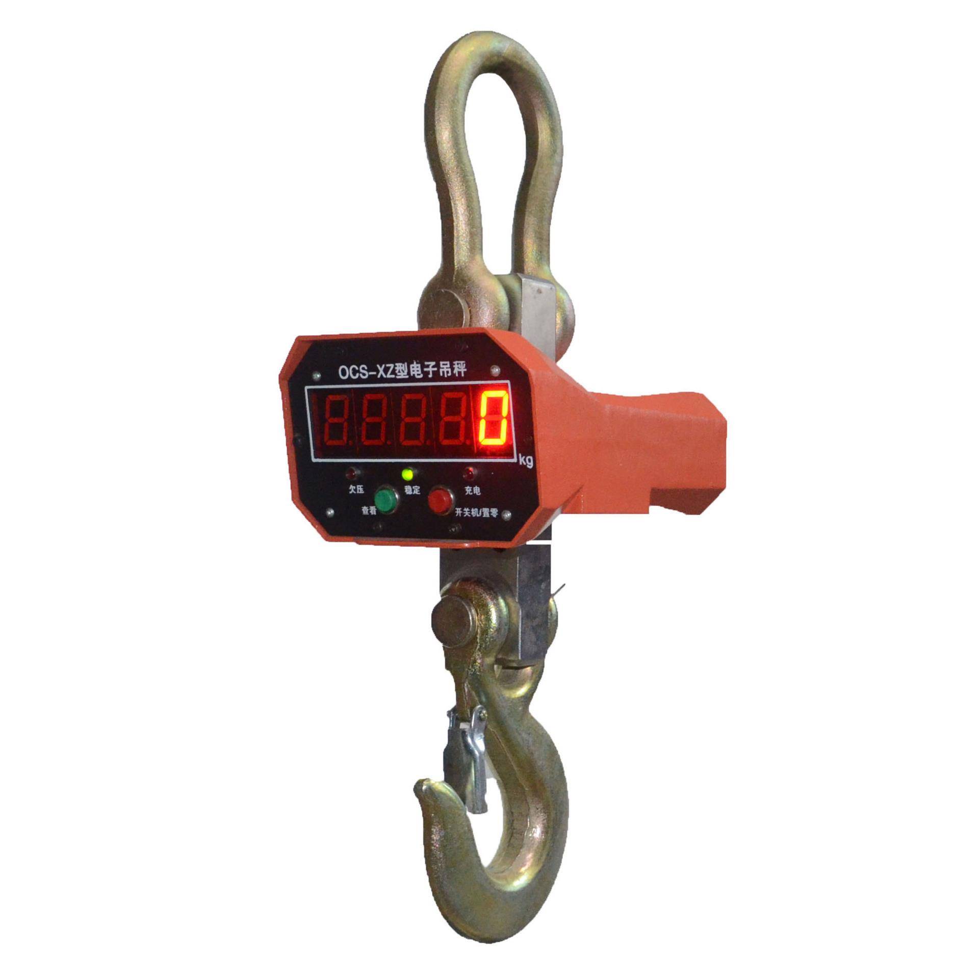 锐力OCS-XZ普通型直视电子吊秤10t,电子吊磅10吨铝合金外壳