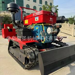 出口版山区耕田履带拖拉机间作套种轻松应对多功能履带拖拉机