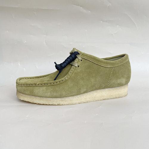 CLARKS其乐经典复古生胶底袋鼠鞋