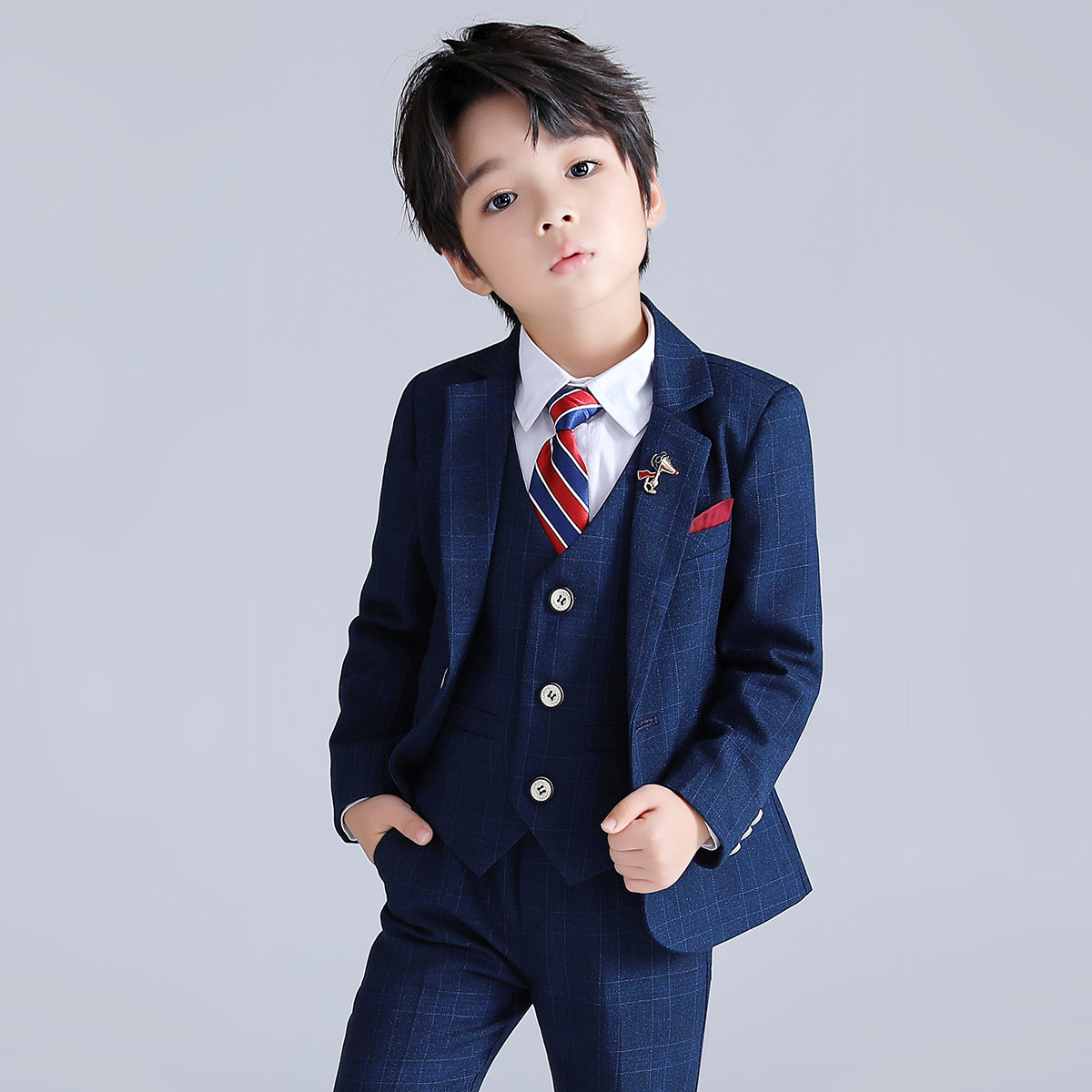 花童男童礼服套装西服