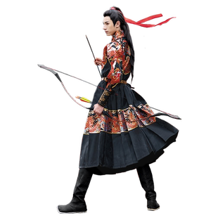 水龙吟丨如梦霓裳原创女明制汉服帅气日常龙纹贴里春季飞鱼服男装