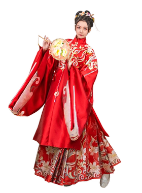 如梦霓裳汉服织金妆花马面裙