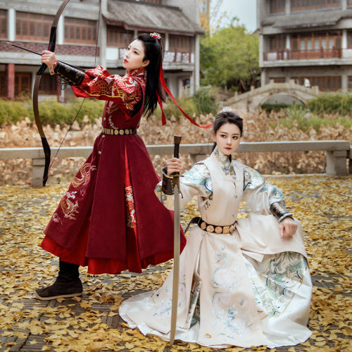 飞鱼服汉服如梦霓裳罩甲