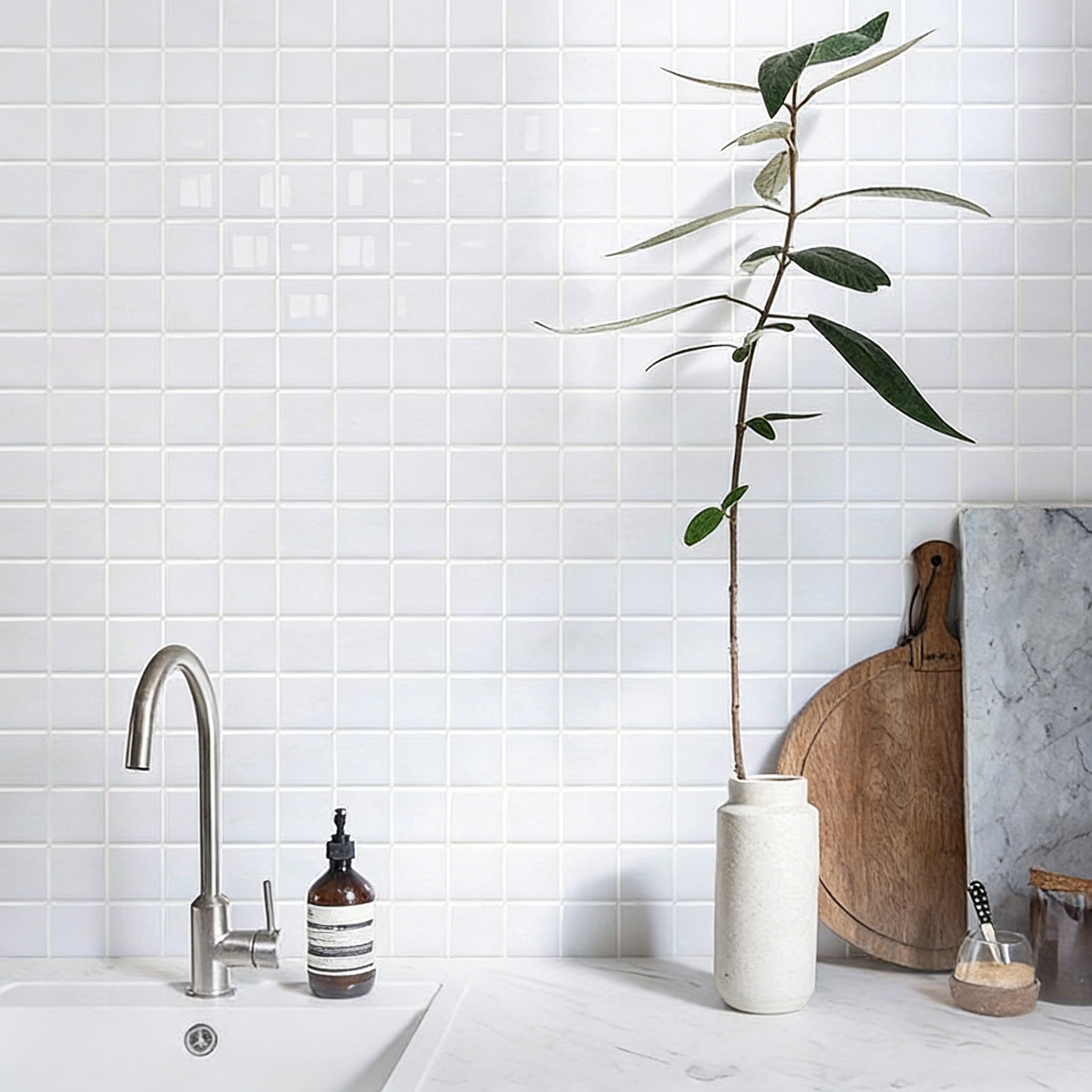 墙纸自粘3D立体厨房防油贴纸棋盘格墙面装饰网红防油防水墙贴,家居饰品,软装墙贴,淘宝优惠券,粉丝福利购,淘宝优惠卷