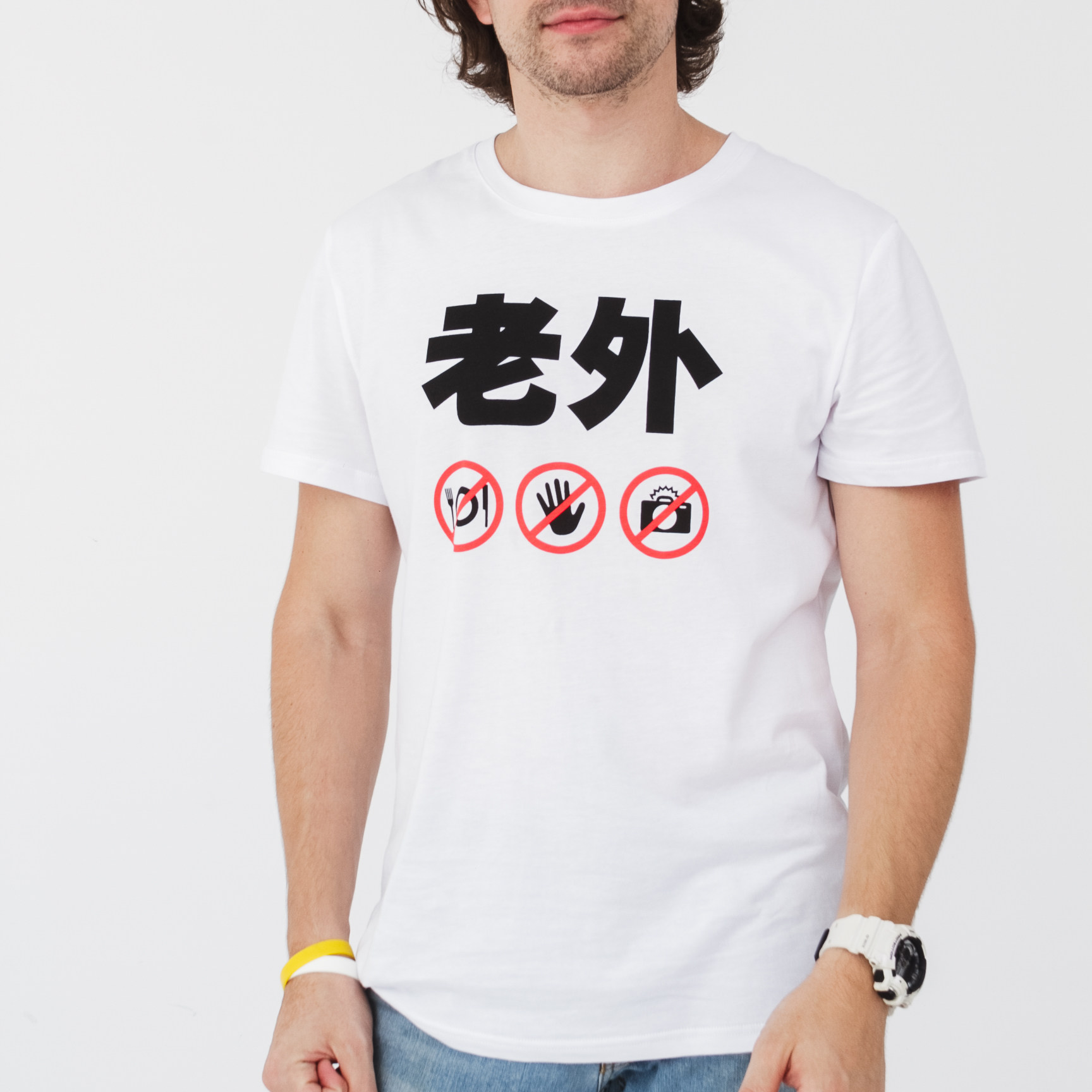 真品LaowaiMe老外t恤短袖男女中国特色出国礼品送老外送外国人