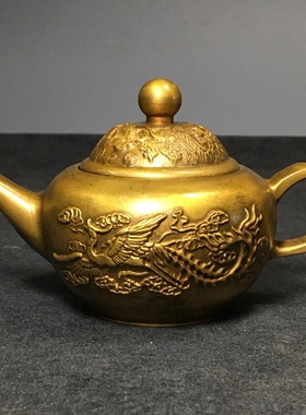 酒壶工艺品摆件仿古铜器