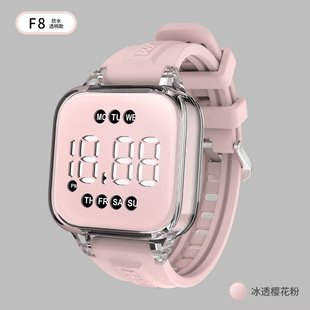 新款学生手表男女多功能学生电子表秒表夜光防水运动潮流休闲儿童