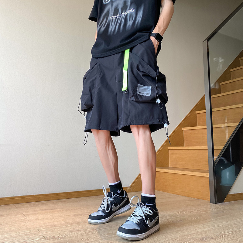 XZ409-1-K647-P45夏季新款大口袋工装裤宽松休闲短裤男（控58）,男装休闲裤,星座1514