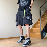 XZ409-1-K647-P45夏季新款大口袋工装裤宽松休闲短裤男（控58），男装休闲裤，星座1514