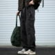 男潮牌宽松百搭纯棉微锥休闲裤 裤 潮 重磅立体解构拼接设计工装 美式