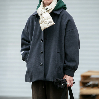 常规款毛呢秋冬季加厚大衣