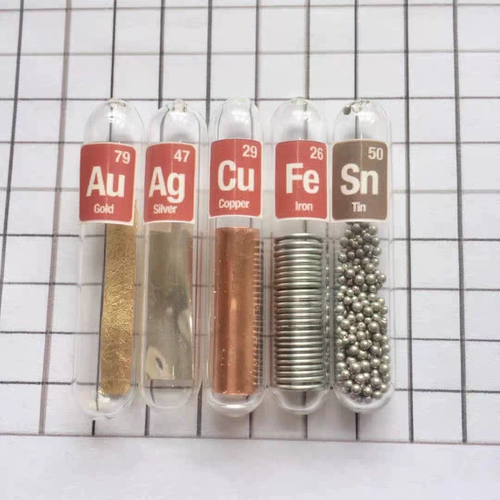 Химический физический элемент таблица Менделеева запечатанный стеклом индий рений германий йод олово коллекция элементов первичный хром марганец сурьма вольфрам титан свинцовая комбинация