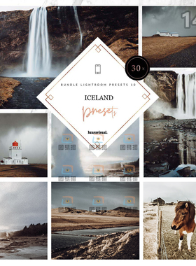 旅拍风光手机移动版Lightroom预设LR调色滤镜Mobile苹果安卓ipad