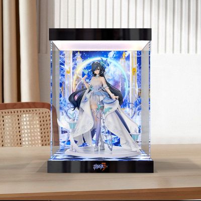 适用APEX-TOYS 绷坏3 符华 青鸟之庭ver 手办防尘罩亚克力收纳盒