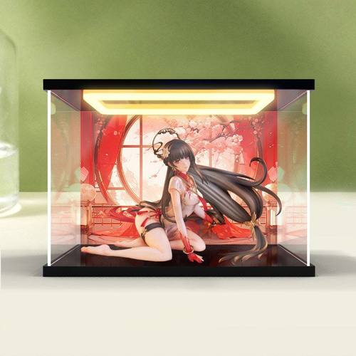 适用光菱 LBOX 战双帕弥什 曲 红绡春榭 手办防尘罩回型灯收纳盒