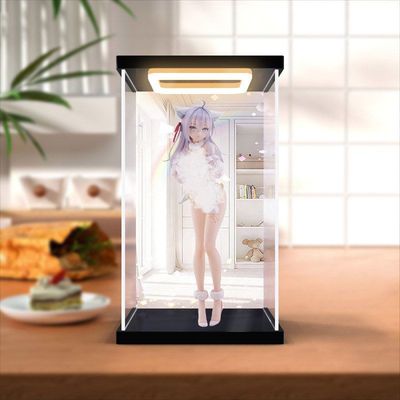 适用FuRyu TENITOL TALL 邻桌艾莉同学 艾莉 狐娘 防尘回灯收纳盒