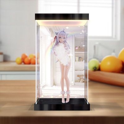 适用FuRyu TENITOL TALL 邻桌艾莉同学 艾莉 狐娘 灯箱款收纳盒