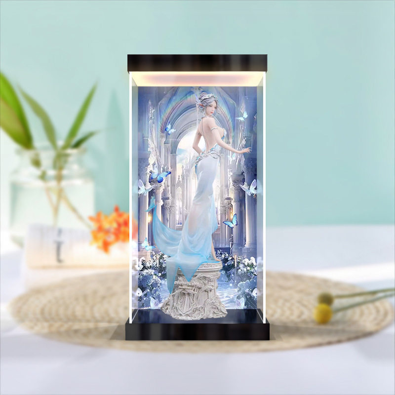 适用BearPanda 鬼刀 海琴烟 邂逅手办模型防尘亚克力灯箱款收纳盒,收纳整理,其他收纳盒,淘宝优惠券,粉丝福利购,淘宝优惠卷