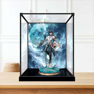 适用绷坏星铁道丹恒·饮月模型手办亚克力透明合金框防尘收纳盒