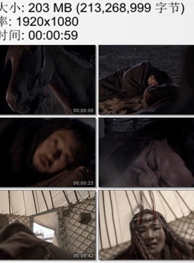 张骞出使西域返回途中再次被匈奴俘虏实拍素材 高清实拍视频素材