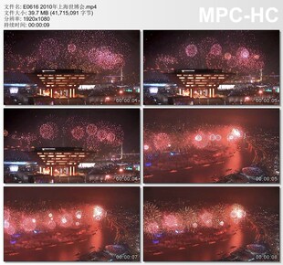 2010年上海世博会 实拍动态视频素材